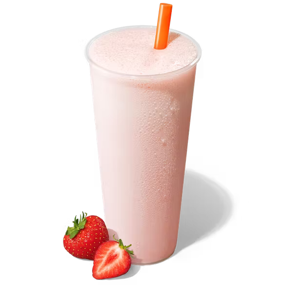 Молочный коктейль клубничный 0.6 л